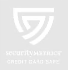 SecurityMetrics card safe certification logo