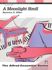Moonlight Stroll - Piano Duo (2 Pianos, 4 Hands)