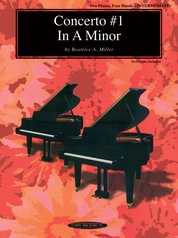Concerto #1 in A Minor - Piano Duo (2 Pianos, 4 Hands)